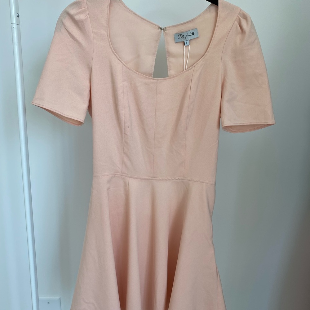 Blush Pink Dress Small